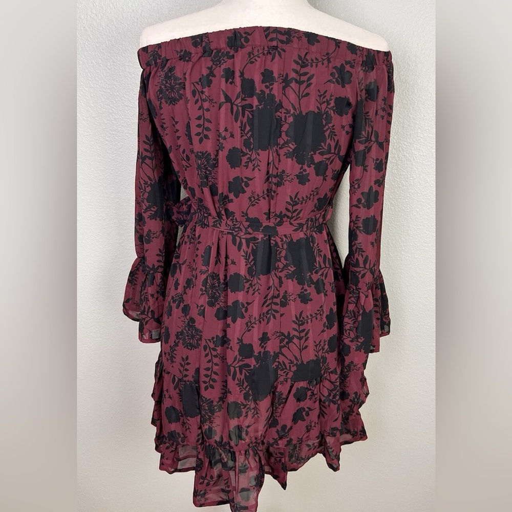 Dex Floral Off-Shoulder Dress